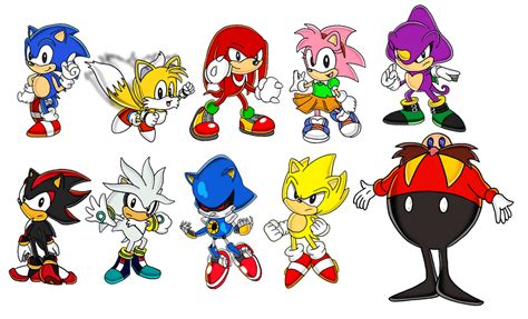 Classic Characters by Tails19950 on DeviantArt