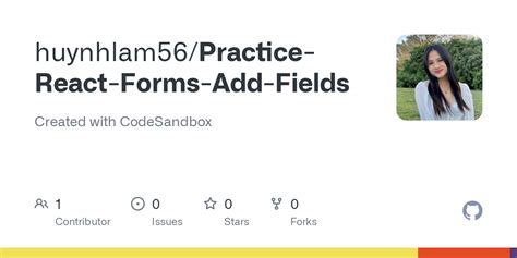 GitHub Huynhlam56 Practice React Forms Add Fields Created With