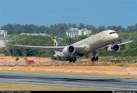 A6 BLU Etihad Airways Boeing 787 9 Dreamliner Photo By Olzhas Ismagulov