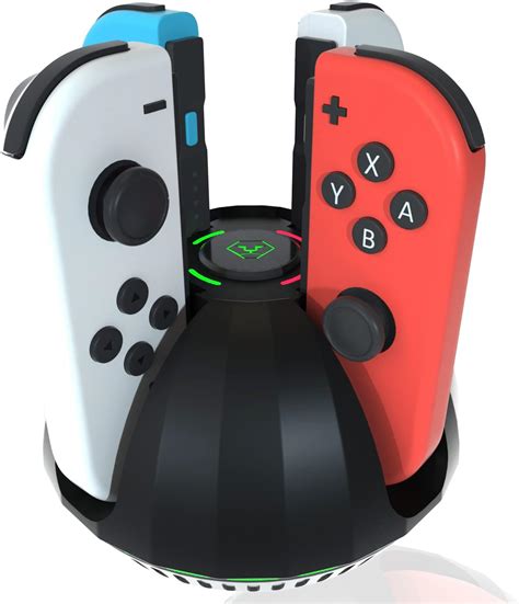 amazoncom purbhe controller charging dock  nintendo switch joycon