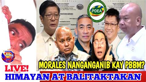 ETO NA MARCOS JR BANTA DAW SA BUHAY NI MORALES SEN BATO BIAS ANG