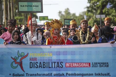 PERINGATAN HARI DISABILITAS INTERNASIONAL 2022 ANTARA Foto