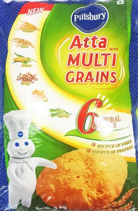 Pillsbury Multigrains Atta 5kg Ricenspices