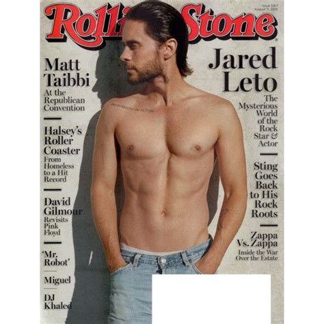 Rolling Stone Magazine Jared Leto Jared Leto Shirtless Jared Leto