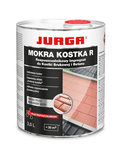 Jurga Impregnat Do Kostki Brukowej Mokra Kostka L