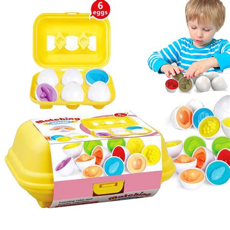 Interactive Toys Educational Toys For Kids Girls Improve Interactivitymatching Egg Educational ...