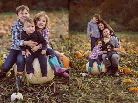 Pumpkin Patch Family Photos - Sparkfly Photography