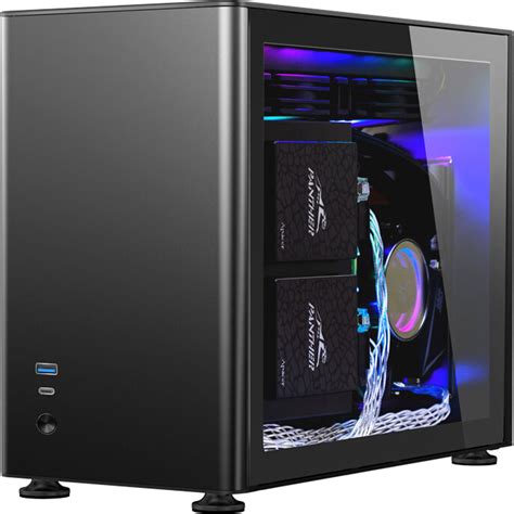 Jonsbo A Tempered Glass Mini Itx Case Black Pcpartsuk