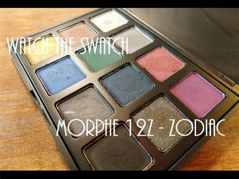 Watch The Swatch Morphe Z Zodiac Smokey Eye Palette Youtube