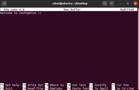 Best Linux Command Line Text Editor Techsphinx