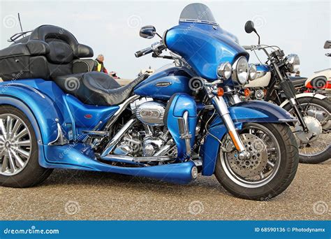 Moto Del Cvo De Harley Davidson Foto Editorial Imagen De