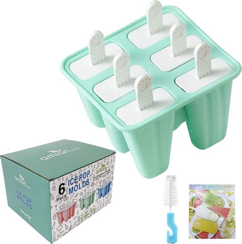 Amazon Popsicle Molds Pieces Silicone Ice Pop Molds Bpa Free