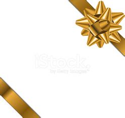 Gold Gift Bow Stock Vector | Royalty-Free | FreeImages