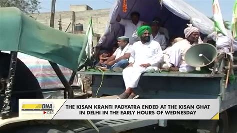 Farmers call off protests after finishing yatra at Kisan Ghat