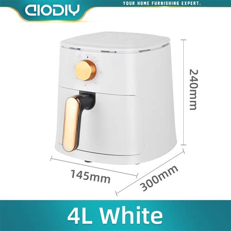 Aiodiy Air Fryer L L L Lcd Touch Screen Air Fryer Oven Oil Free