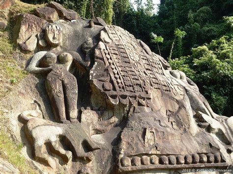 Mysterious Ancient Sculptures Of Unakoti And The Curse Of God Shiva