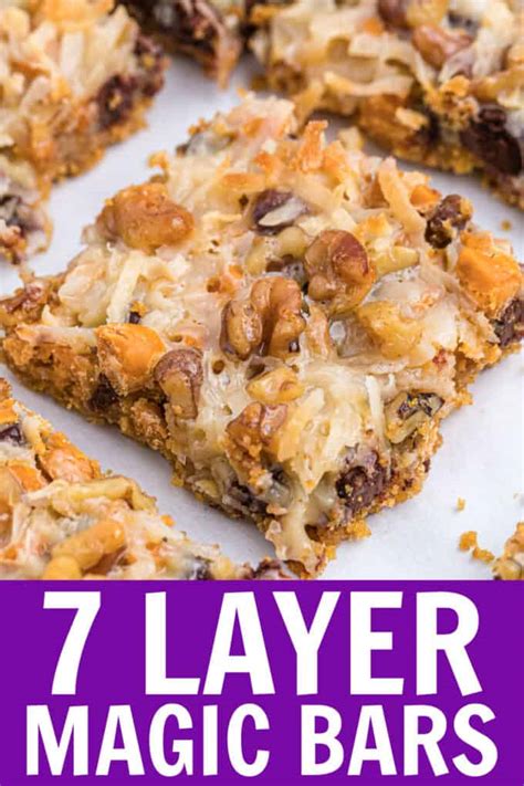 Seven Layer Magic Bars Recipe Belle Of The Kitchen