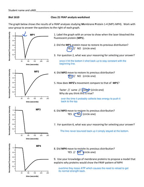 Class Frap Worksheet Student Name And Studocu