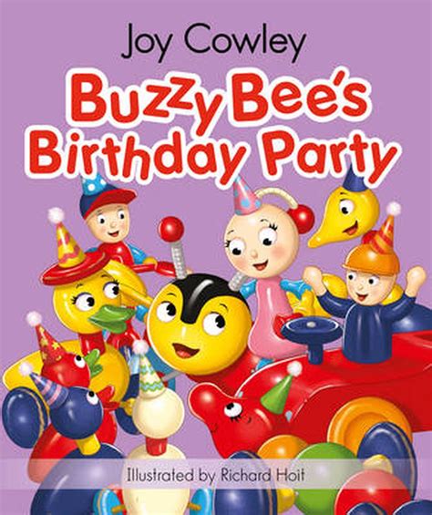 Buzzy Bees Birthday Party By Cowley Joy Board Books 9781927262306