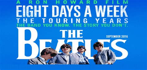 Mhca Dover Cinema Now Showing The Beatles Eight Days A Week The Touring Years 2016