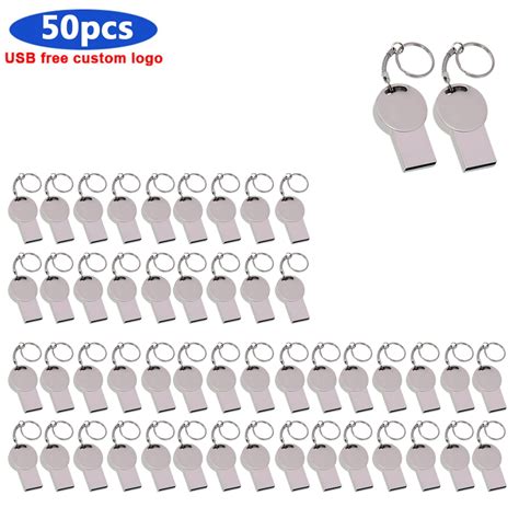 50 pçs lote USB flash drive pen drive GB 8 4GB 16GB GB 64 32GB à prova