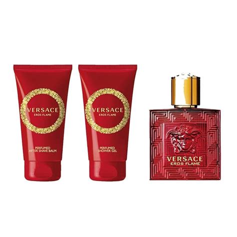 Versace Mens Eros Flame 3pcs T Set Fragrances