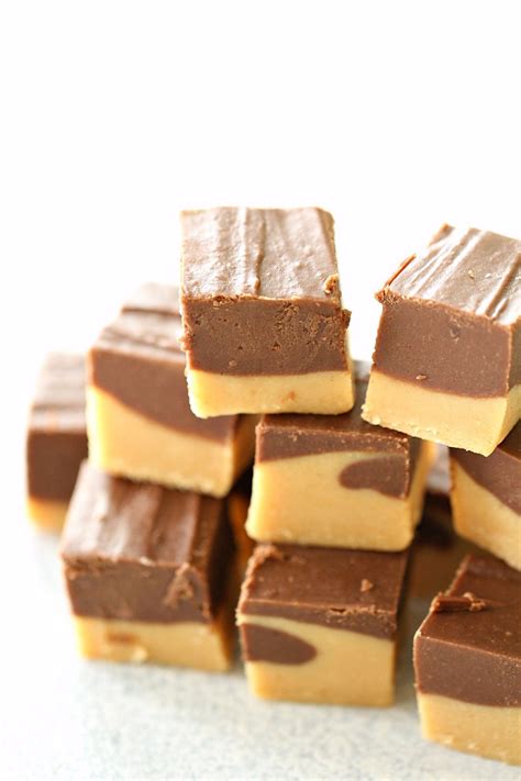 Double Decker Chocolate Peanut Butter Fudge Recipe Recipe Peanut