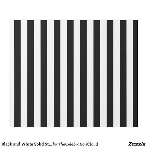 Black And White Solid Stripes Wrapping Paper Zazzleca Solid