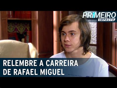 Relembre Quem Foi Rafael Miguel Ator Morto Por Paulo Cupertino Sbt News