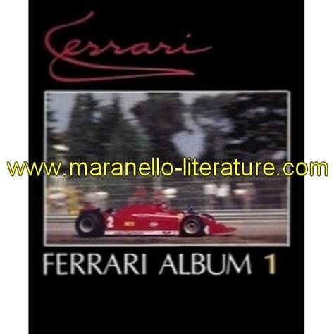 Ferrari Album 1 Jonathan Thompson The Color Market Book In English