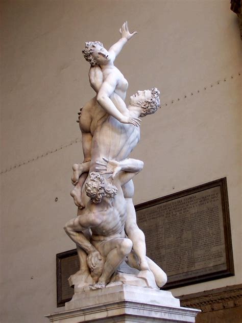 El Rapto De Una Sabina Giambologna Historia Arte Ha