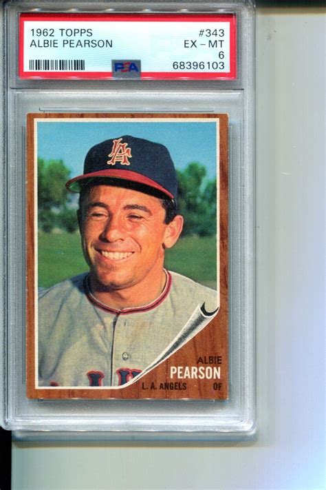 Topps Albie Pearson For Sale Online Ebay