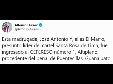 La Jornada Trasladan A El Marro Al Penal Del Altiplano