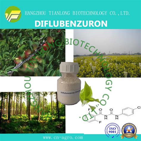 Diflubenzuron Cas No 35367 38 5 98 Tc 75 Wp 25 Wp 5 Wp 20 Ec 5 Ec 20 Sc 750g Kg Wdg