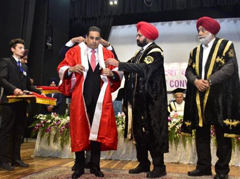 BMC Commissioner Chahal Conferred With Hon Doctorate Governance Now