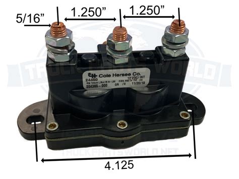 Cole Hersee Volt Motor Reversing Intermittent Duty Dpdt