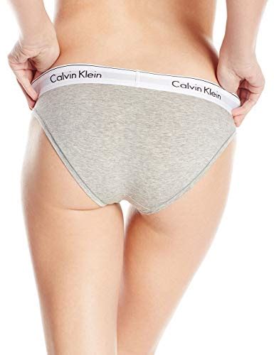 Calvin Klein Bragas de bikini de algodón moderno para mujer