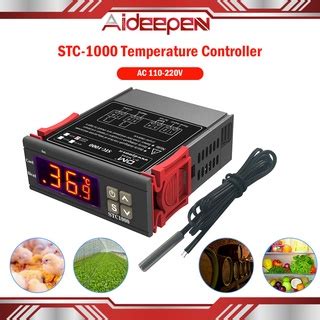 STC 3028 Temperature Controller Thermostat Sensor With Probe Humidity