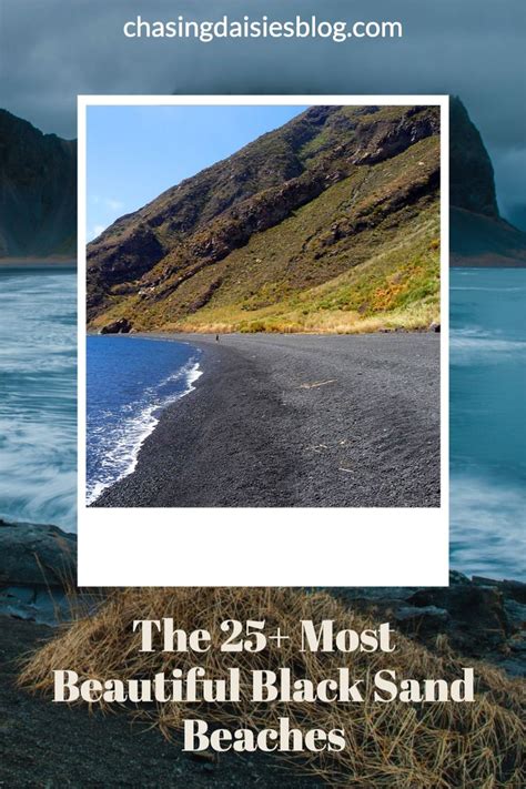 The 25 Most Beautiful Black Sand Beaches In The World Black Sand Beach Beaches In The World