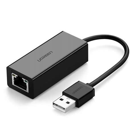 ADAPTER HUB UGREEN USB ETHERNET ZEWNĘTRZNA KARTA SIECIOWA RJ45 USB 2 0