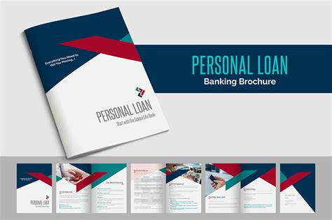 Personal Loan Banking Brochure Brochure Templates Creative Market