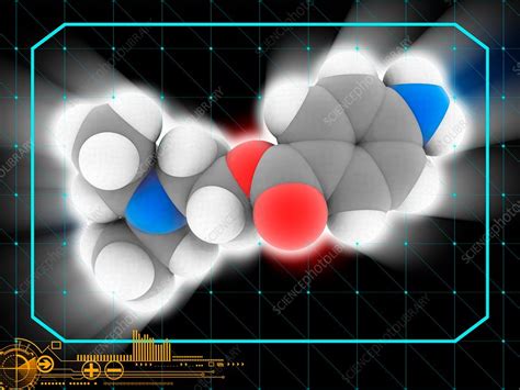 Procaine Drug Molecule Stock Image C0357621 Science Photo Library