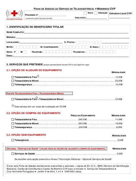 Preenchível Disponível FICHA DE INSCRIO DE MEMBRO BENEFICIRIO CVP Fax