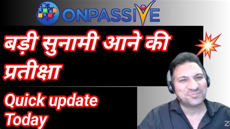 Onpassive Oes O Founder Latest Update Youtube