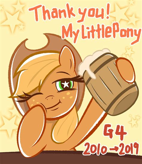 Safe Artist Garammasara Applejack Earth Pony Pony G