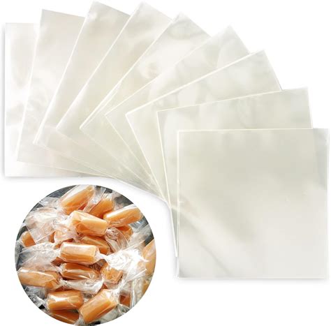 Lot De Emballages Transparents Pour Bonbons Caramels X