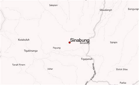 Sinabung Mountain Information