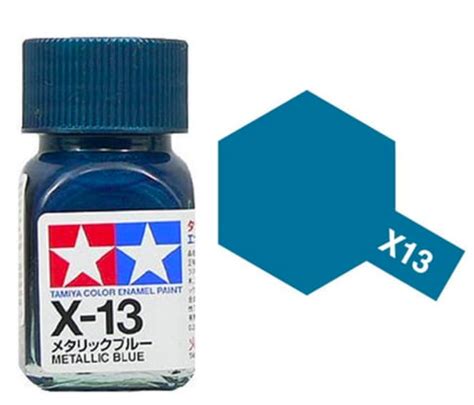 Enamel X 13 Metallic Blue Gloss Tamiya 80013