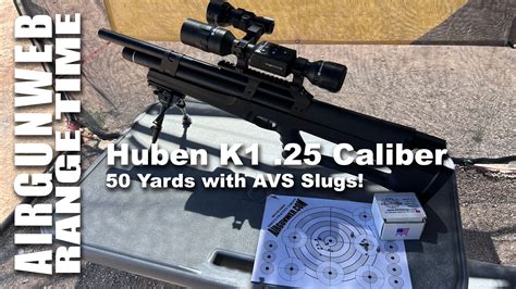 Huben K1 25 Caliber Semi Auto Hammerless PCP AVS Slugs