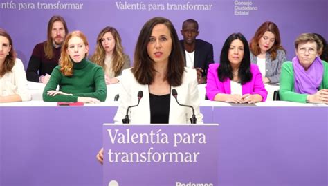 Ultimátum de Podemos a Yolanda Díaz no quiere tener un rol secundario